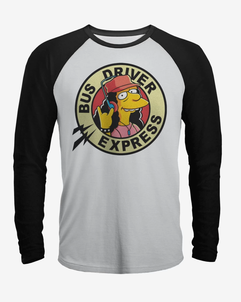 Polera Raglan Otto bus driver