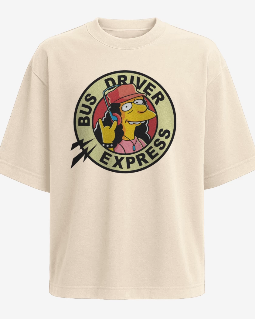 Polera Oversize Beige de Otto bus driver