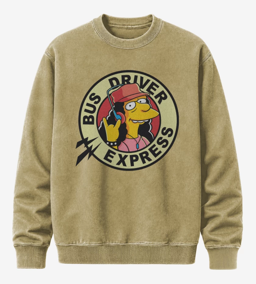 Poleron Polo Acid Wash Beige de Otto bus driver