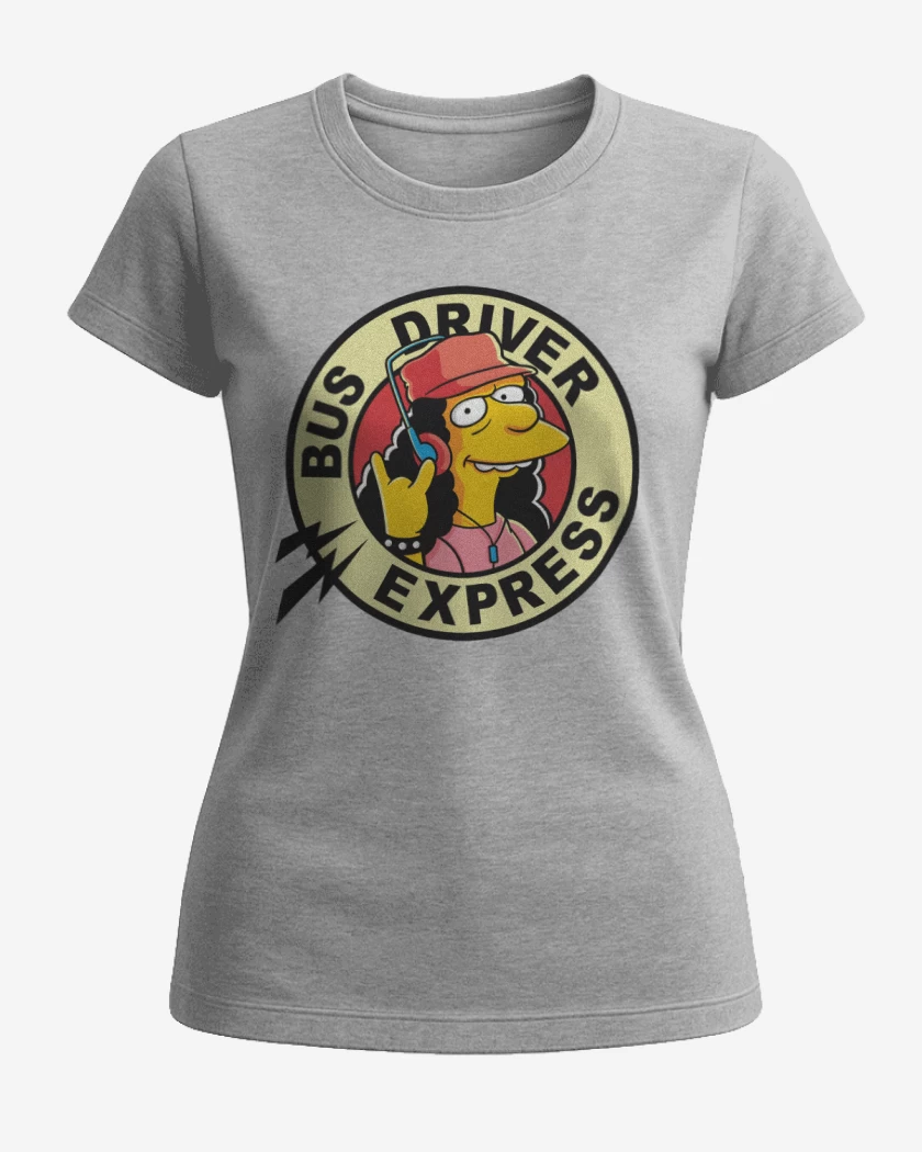 Polera de Mujer Gris Melange de Otto bus driver
