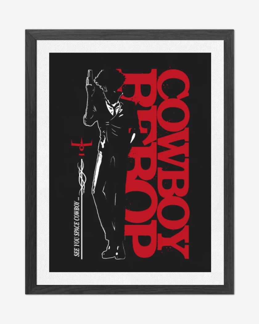 Cuadro decorativo See you cowboy bebop