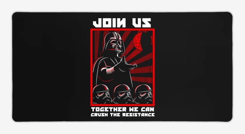 Mouse pad Gamer Únete al imperio