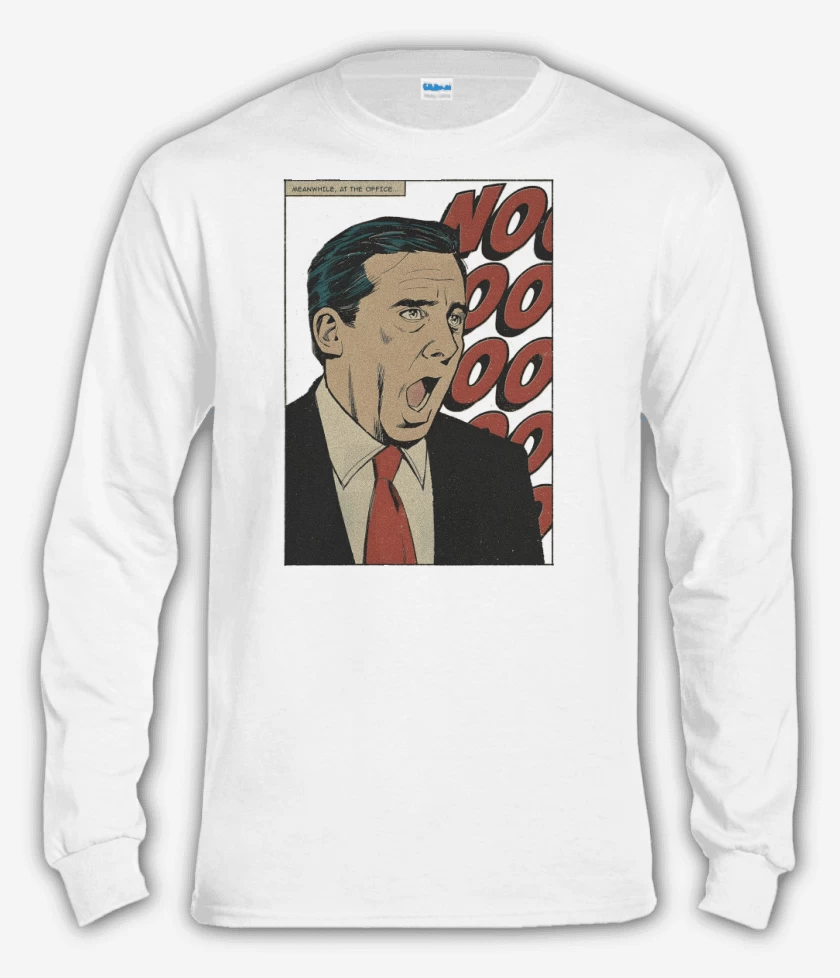 Polera manga larga Blanco de NO NO NO NOOOO