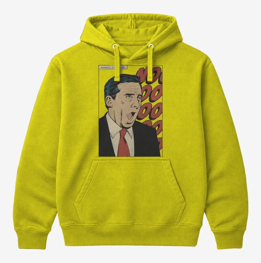 Polerón Canguro Amarillo de NO NO NO NOOOO