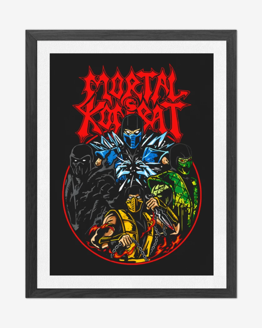 Cuadro decorativo Mortal