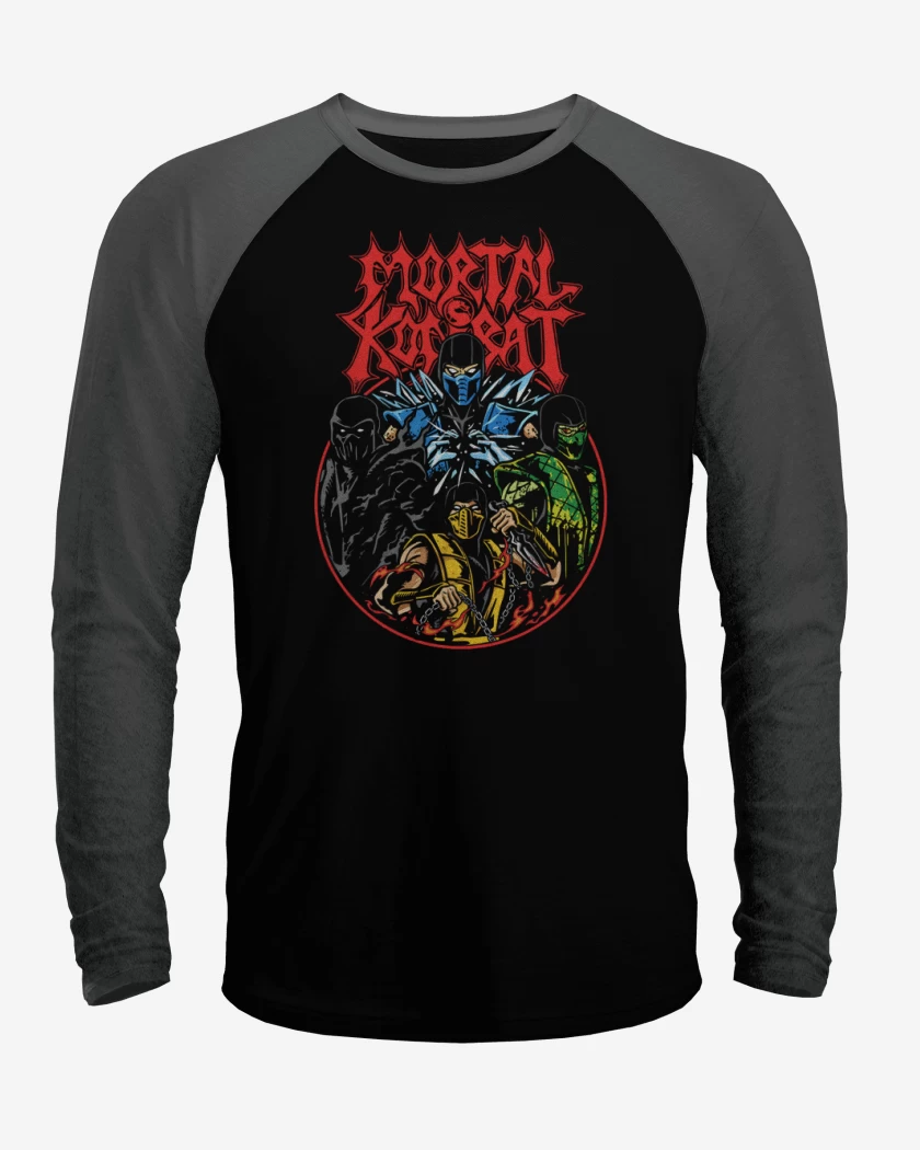 Polera Raglan Mortal