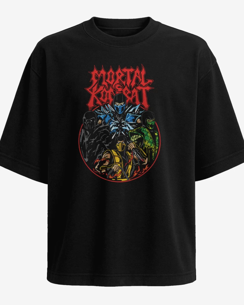 Polera Oversize Mortal