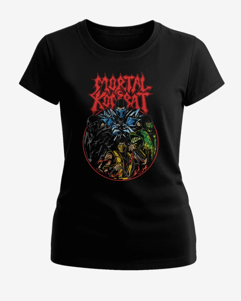 Polera de Mujer Negro de Mortal