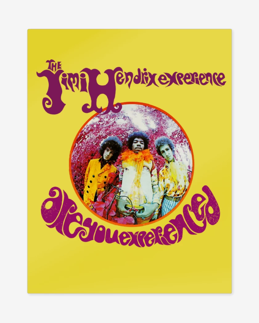 Print metalico Are You Experienced