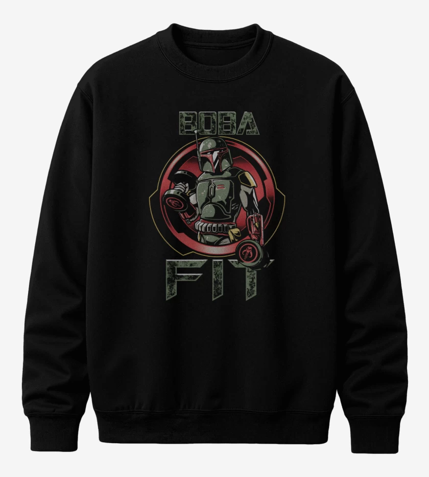 Poleron polo Negro de Boba Fit