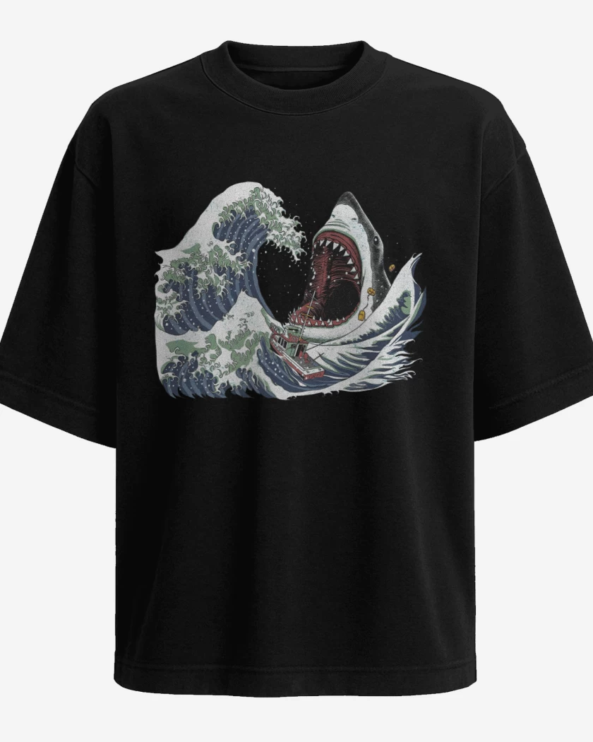 Polera Oversize La Gran Ola & El Gran Blanco