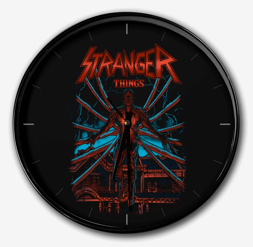 Reloj Negro de Stranger Vecna 