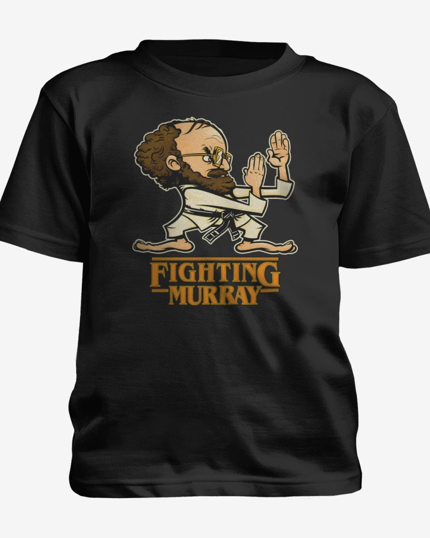 Polera de niño Negro de Fighting Murray