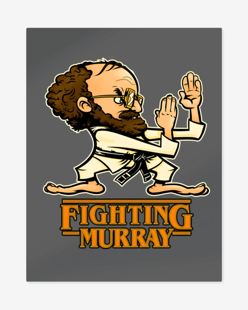 Print metalico Carbon de Fighting Murray