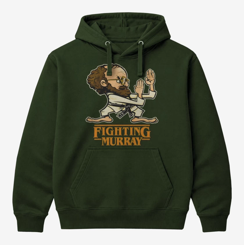 Polerón Canguro Verde Bosque de Fighting Murray