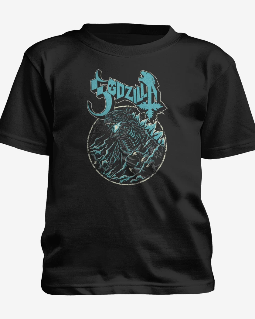Polera de niño Negro de Ghostzilla