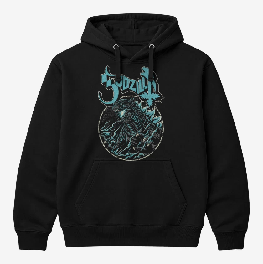 Polerón Canguro Negro de Ghostzilla