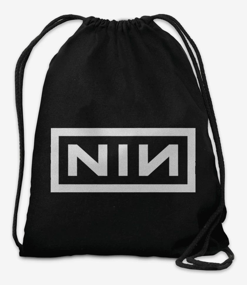 Mochila Negro de Nine Inch Nails