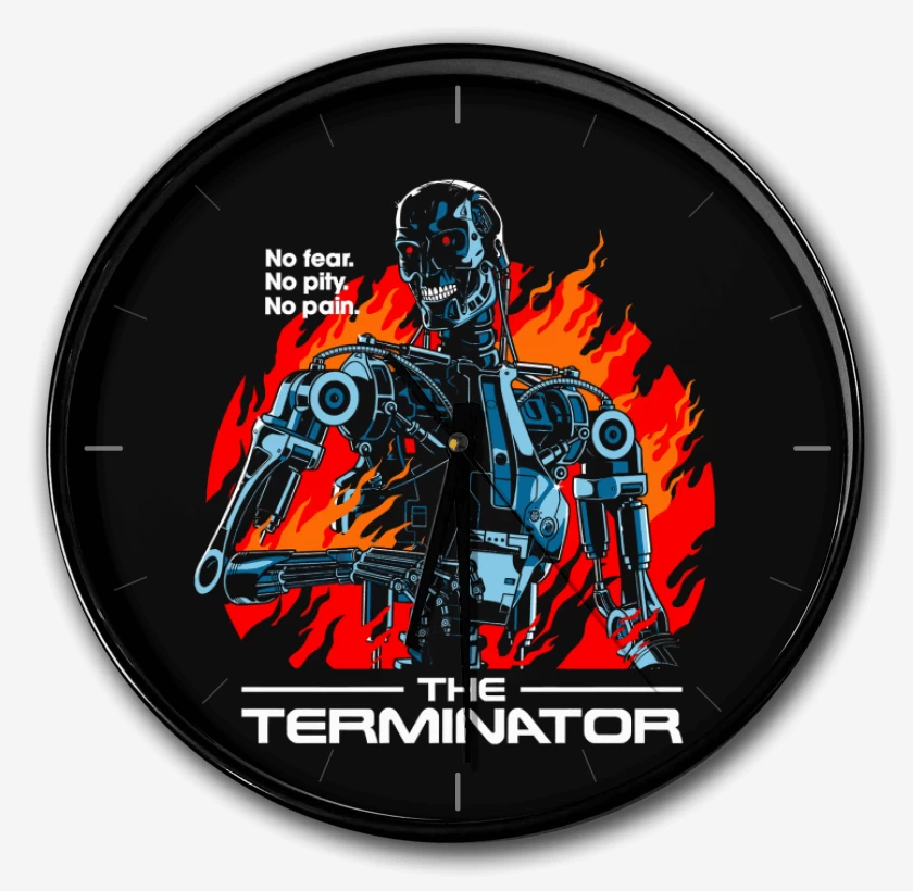 Reloj Negro de The terminator