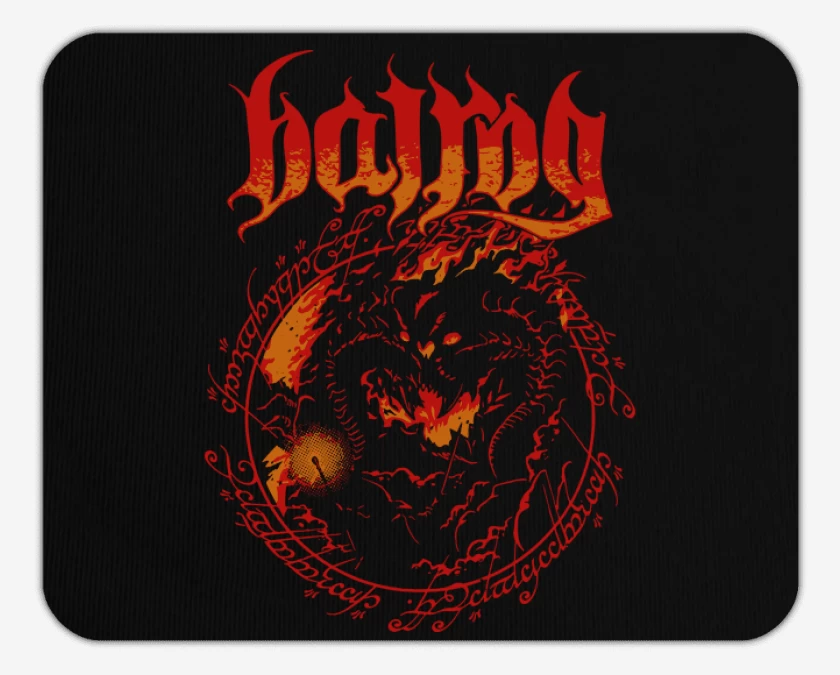 Mousepad Demonio de Fuego