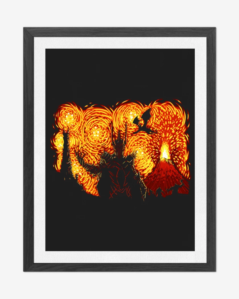 Cuadro decorativo Sauron de Van Gogh