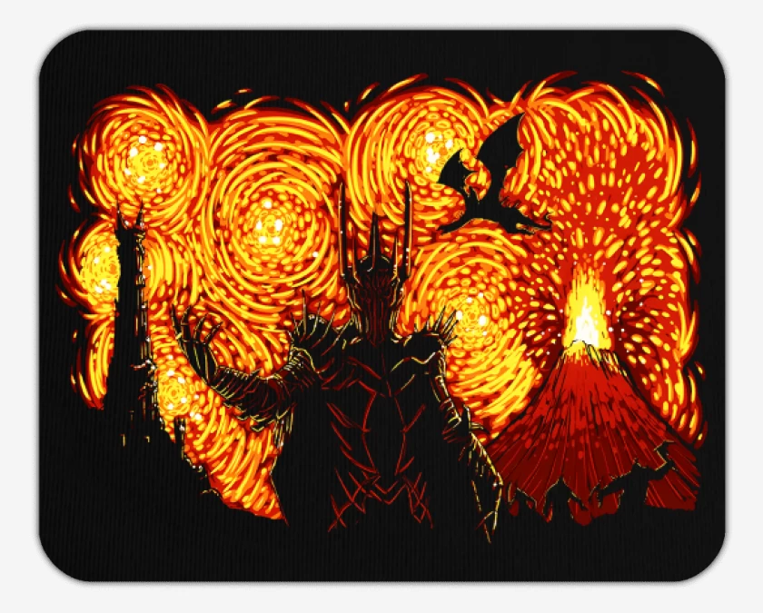Mousepad Sauron de Van Gogh