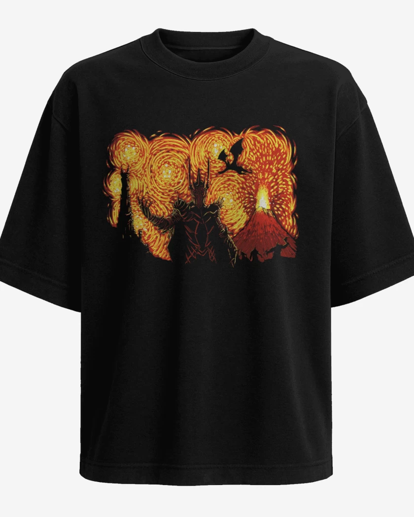 Polera Oversize Sauron de Van Gogh
