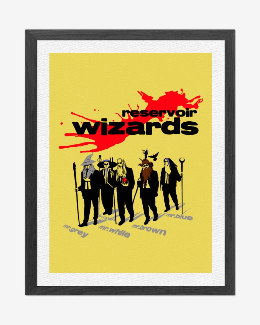 Cuadro decorativo Amarillo de Reservoir Wizards
