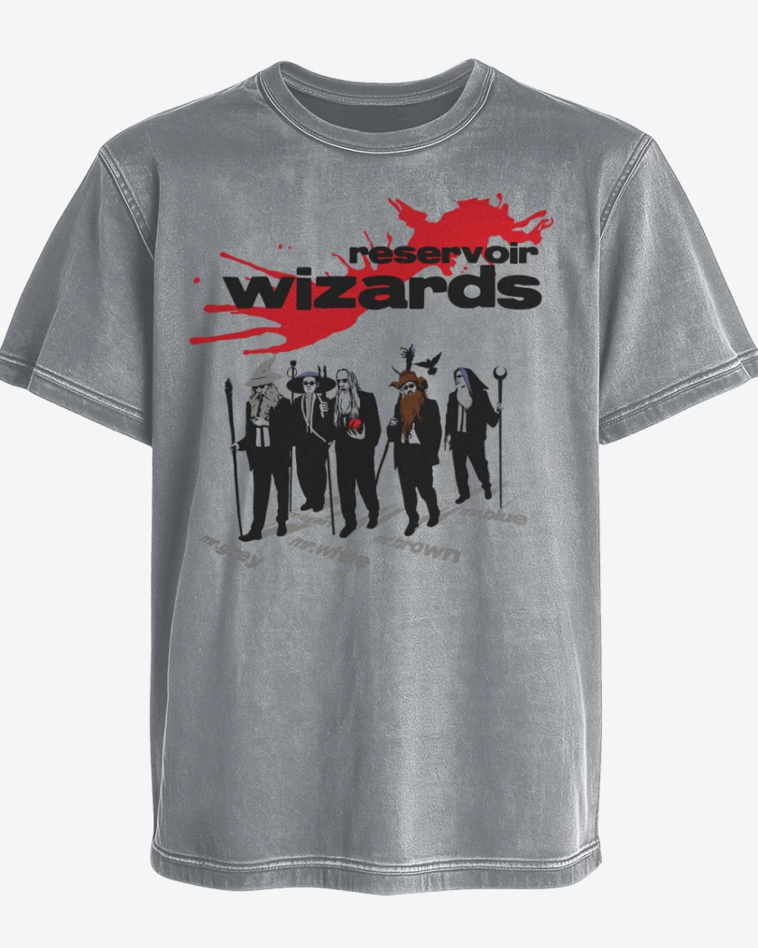 Polera desgastada Reservoir Wizards