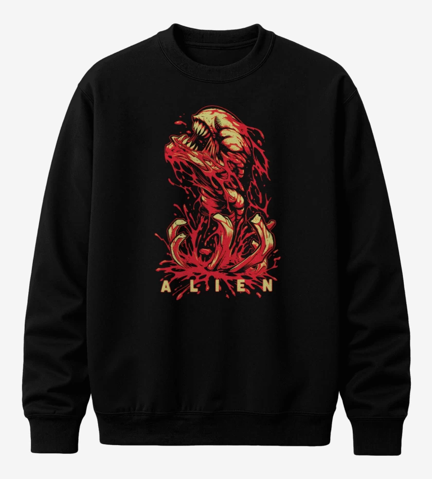 Poleron polo Maldito Alien