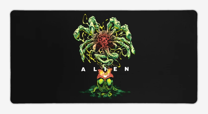 Mouse pad Gamer Negro de AbrazaCaras