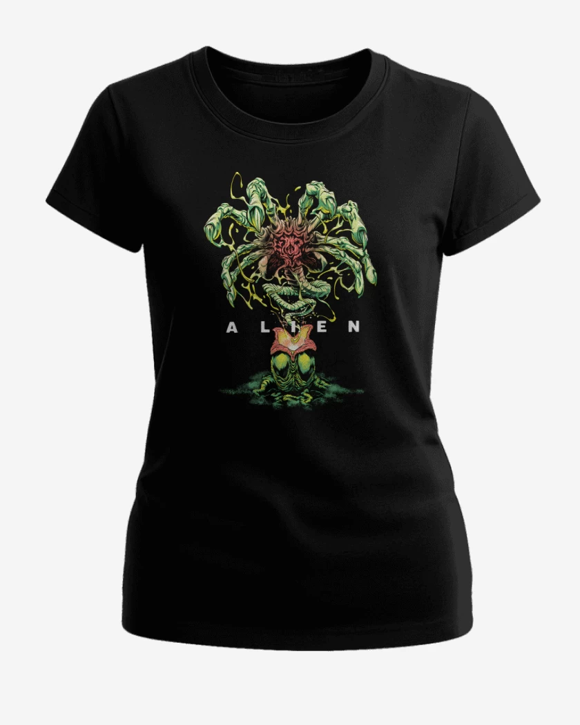 Polera de Mujer Negro de AbrazaCaras