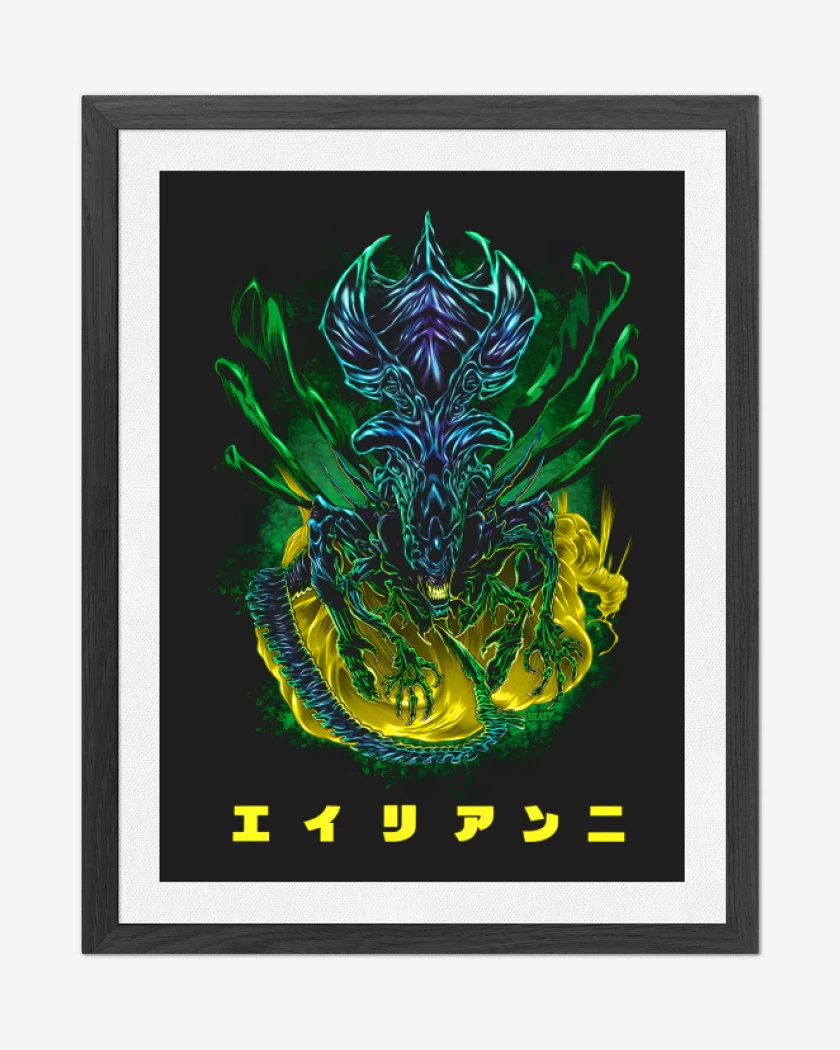 Cuadro decorativo Reina Alien
