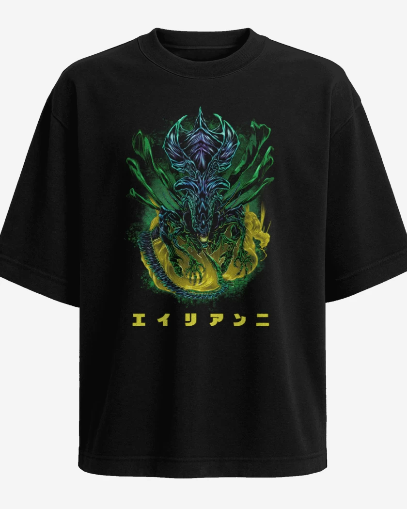 Polera Oversize Reina Alien
