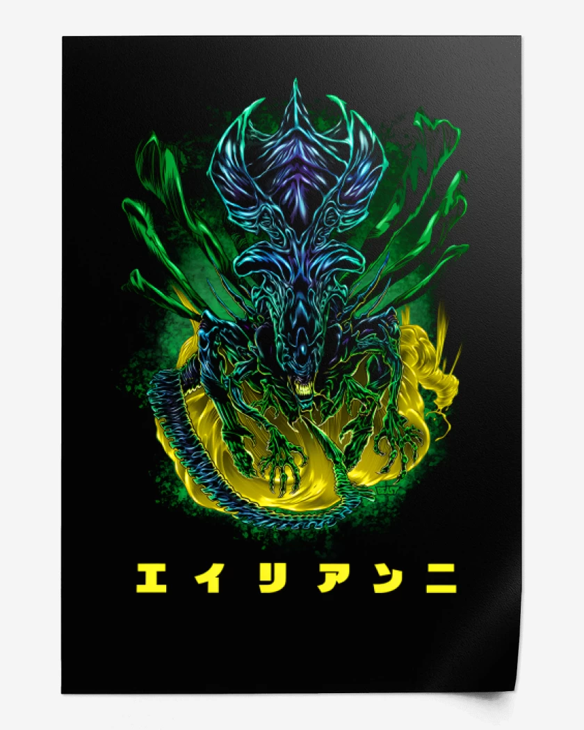 Print Reina Alien