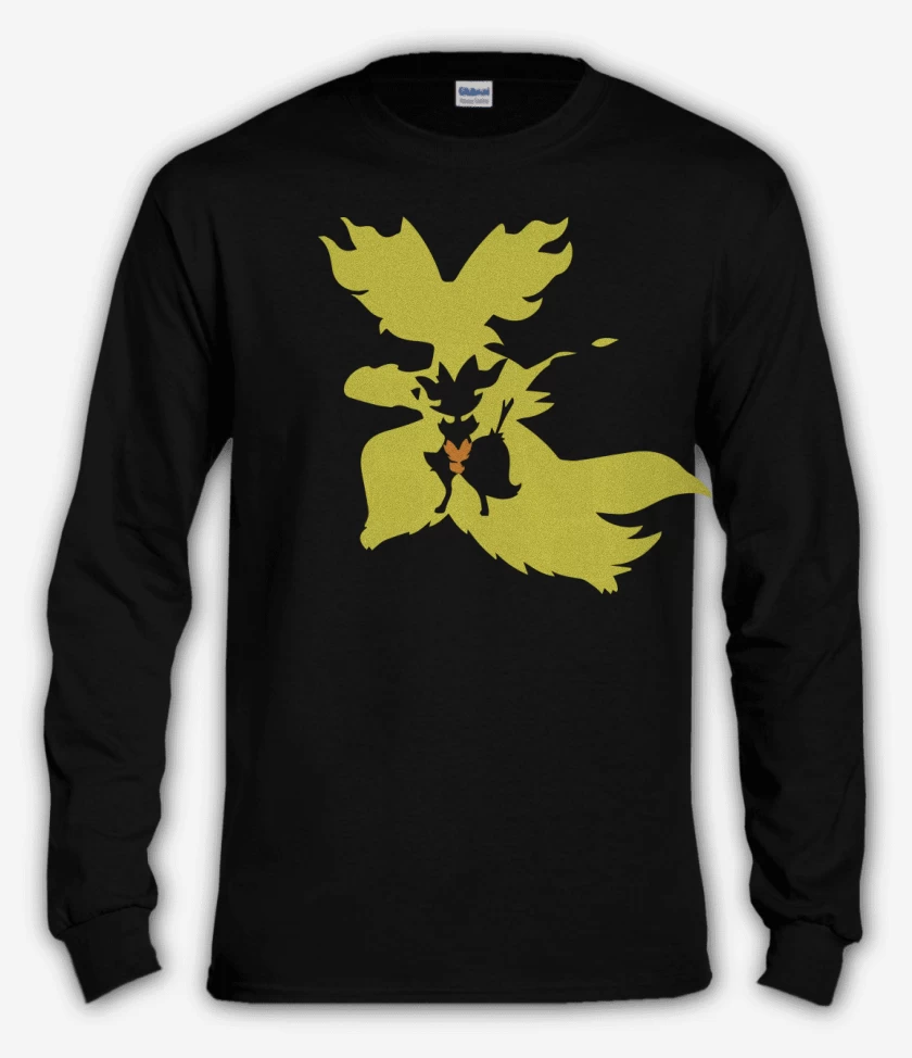 Polera manga larga Negro de Fennevolution