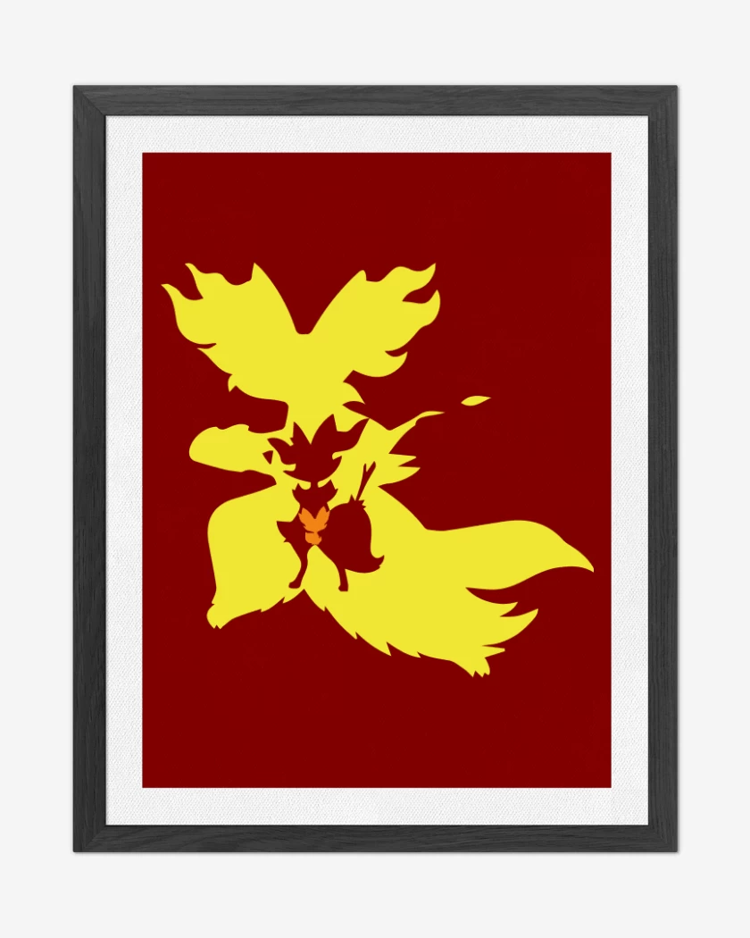 Cuadro decorativo Rojo de Fennevolution