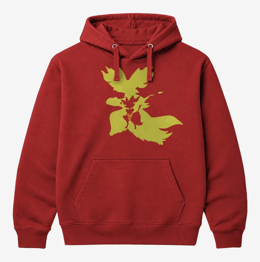 Polerón Canguro Rojo de Fennevolution