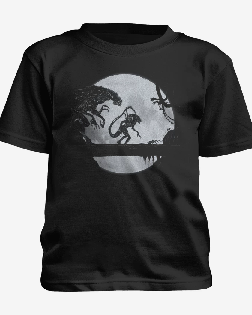 Polera de niño Negro de Hakunamorpho