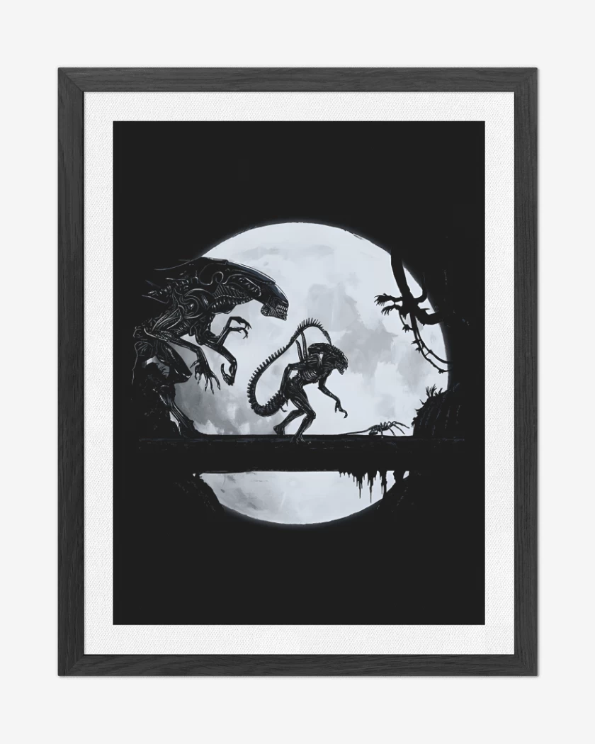Cuadro decorativo Negro de Hakunamorpho