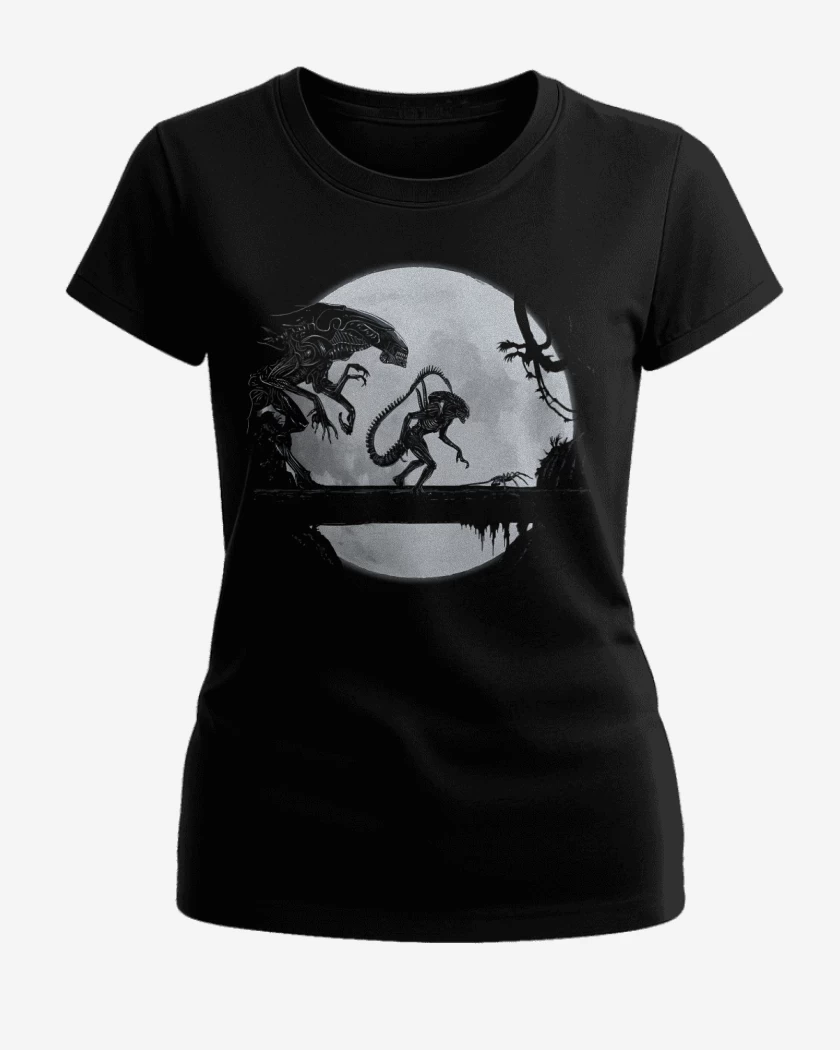 Polera de Mujer Negro de Hakunamorpho