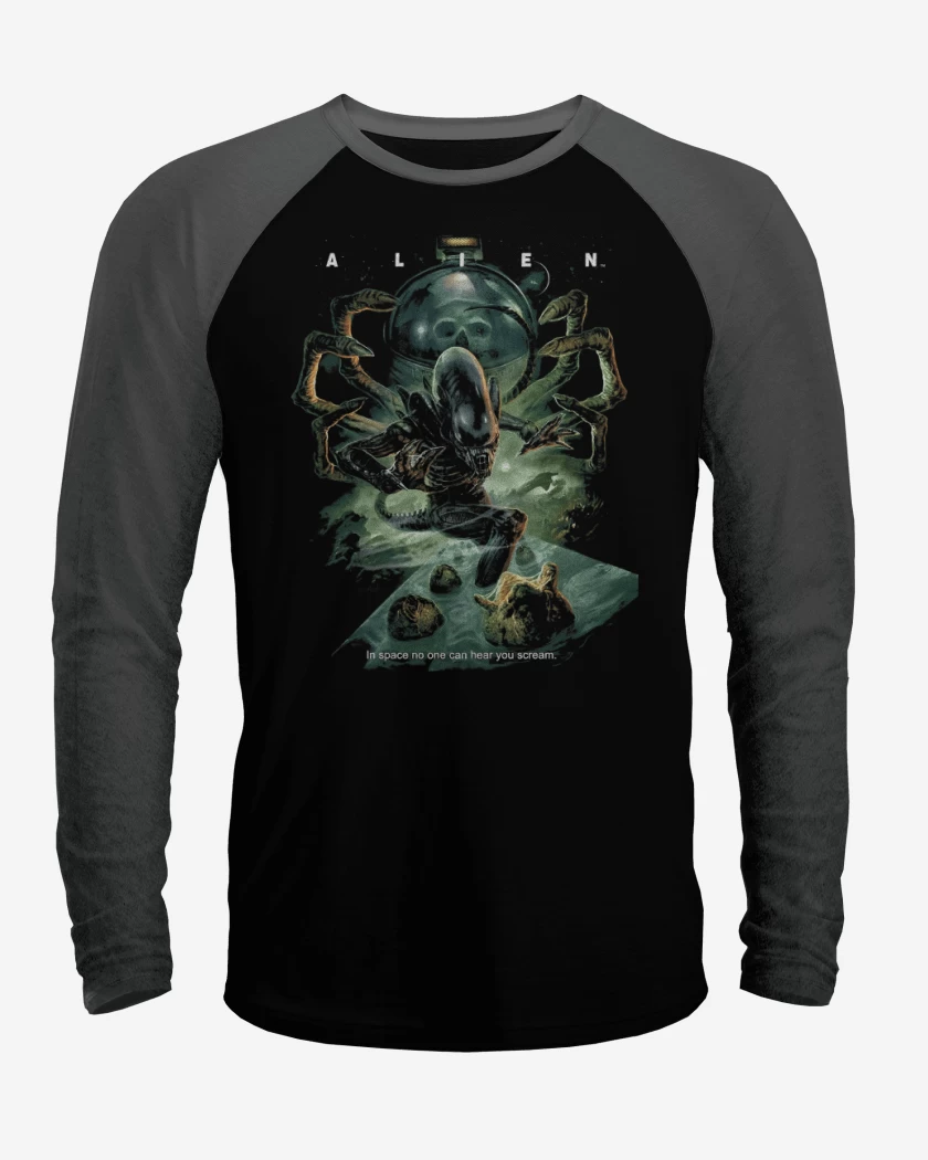 Polera Raglan The Alien