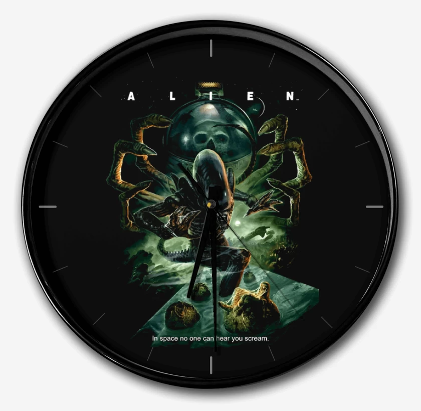 Reloj Negro de The Alien