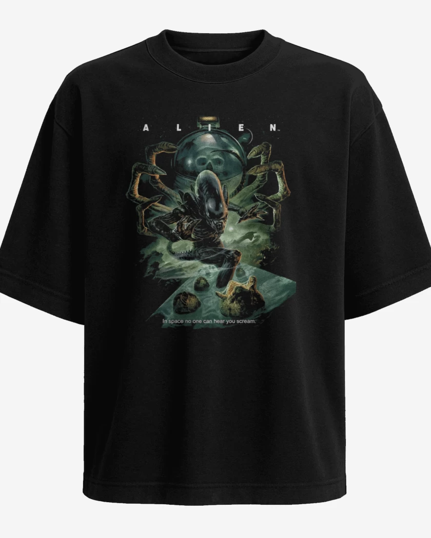 Polera Oversize The Alien