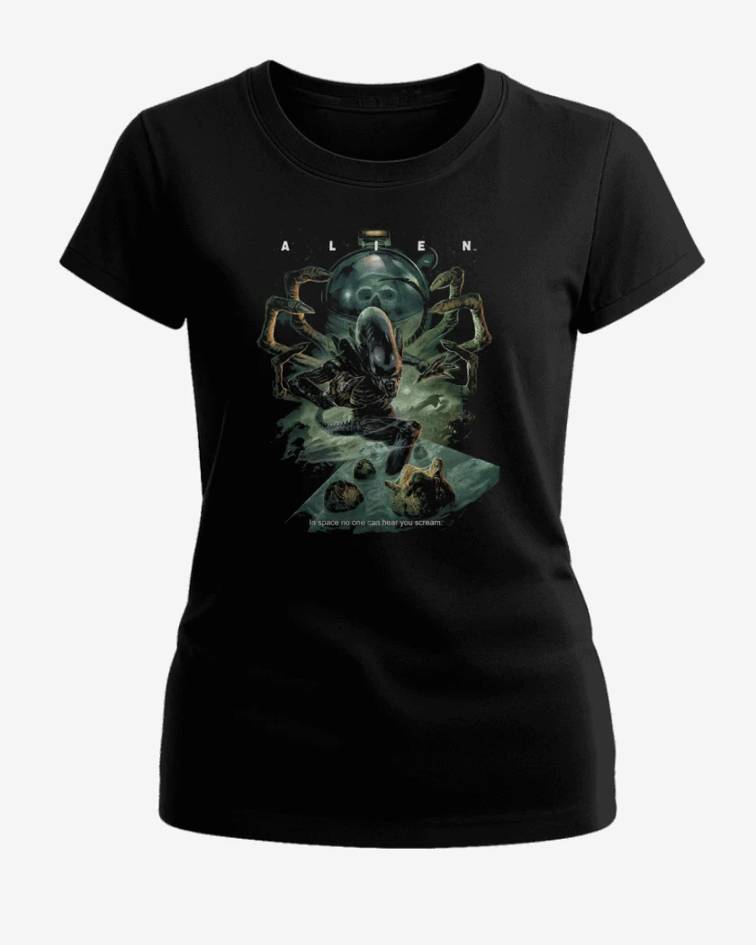 Polera de Mujer Negro de The Alien