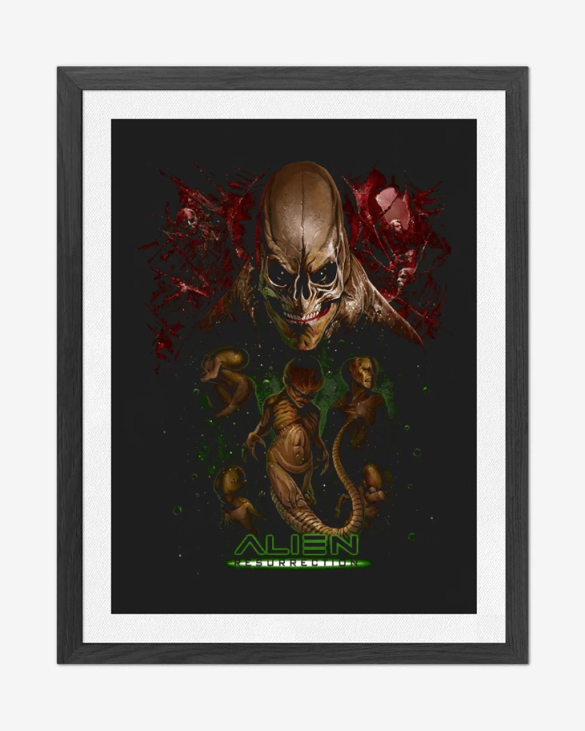 Cuadro decorativo Negro de Alien Resurrection