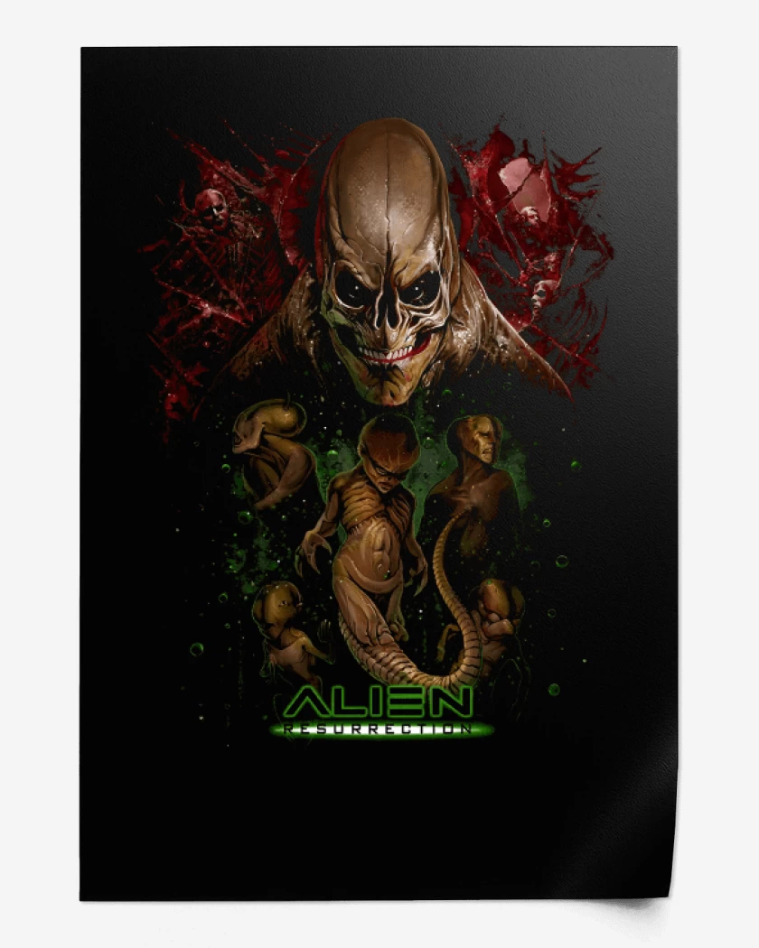 Print Alien Resurrection