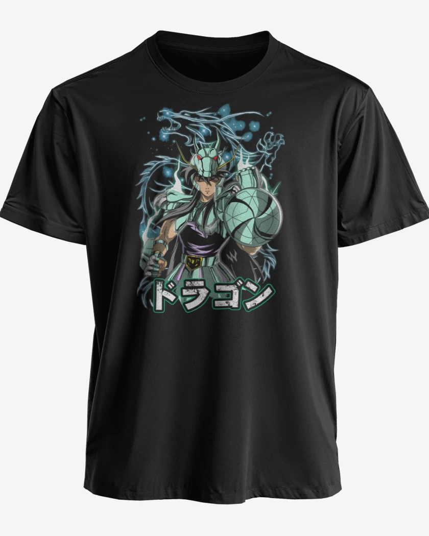Polera premium Negro de Ira del Dragon