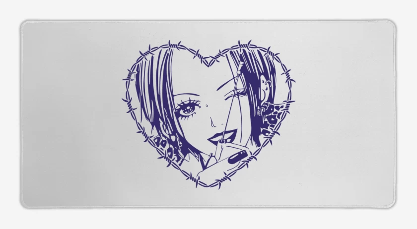 Mouse pad Gamer Blanco de Nana Osaki