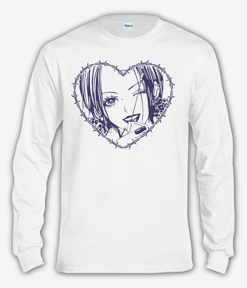 Polera manga larga Blanco de Nana Osaki